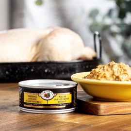 Fromm Four-Star Nutritionals Shredded Chicken in Gravy Entrée - Premium Wet Cat Food - Chicken Recipe - Case of (12) 5.5 oz Cans