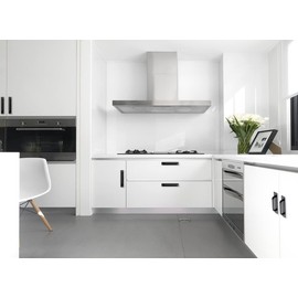 CcHhyyt Self-Stick Instant Kitchen Cabinet Bathroom Drawer Closet Door Handle Pulls 2pcs/Set (170mm, Black)