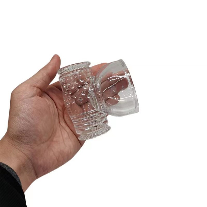 GURECOD Massager Attachment & Massage Accessory Clear Silicone Head Cover