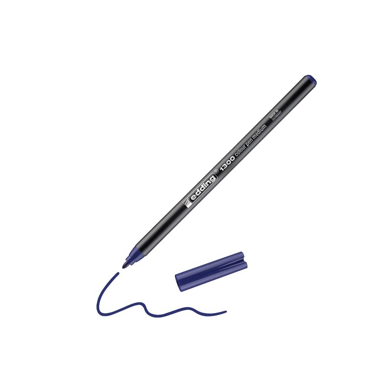edding 1300 Colour Pen Medium - Blue - 1 Pen