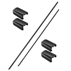 Front Windshield Wiper Blade Refill Fit for Volvo S60 V60 T5 T6 T8 B5 2019-2025 Replace 31693569, 2Pcs Rubber Inserts Windscreen Blades