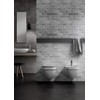 COLAMO Luxury 5-Sheet Dark Gray Peel and Stick Large Subway