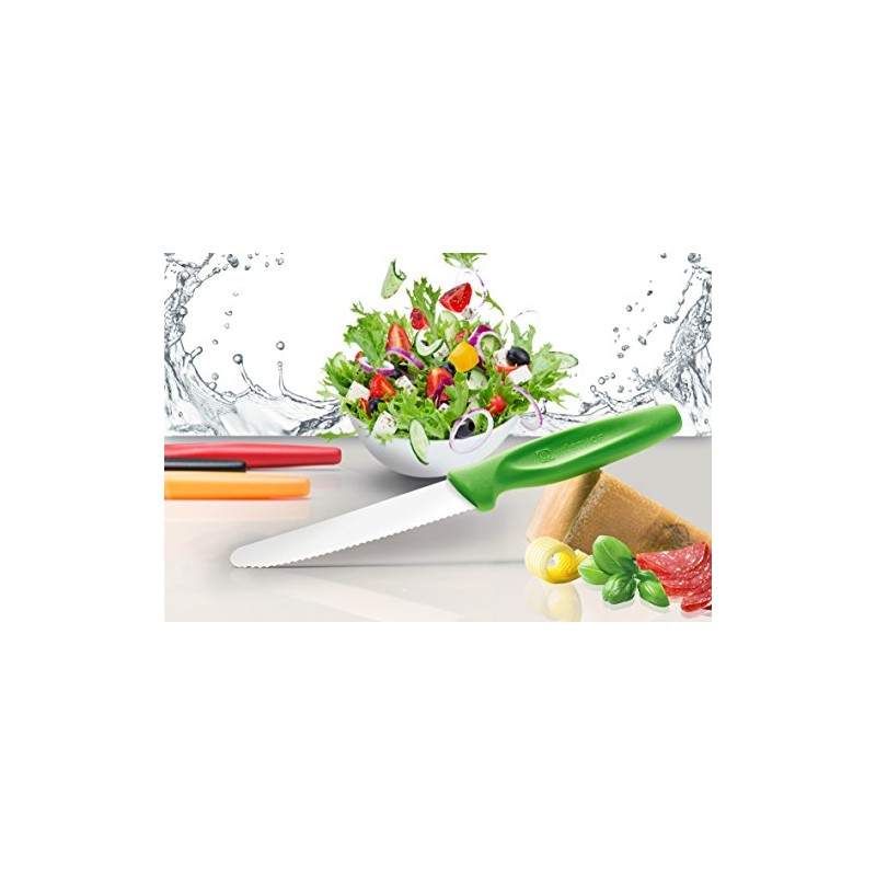 Wüsthof Universalmesser, Edelstahl, orange, 0 inches