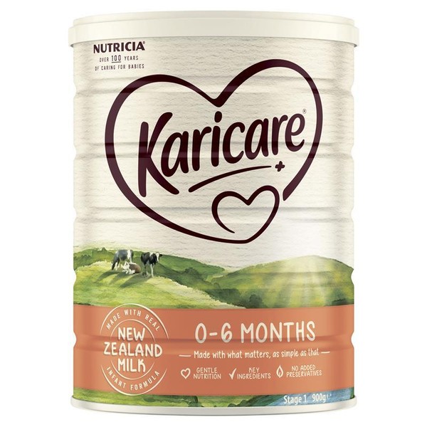 Karicare 1 Baby Infant Formula From Birth to 6 Months 900g