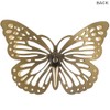 Gold Metal Butterfly Wall Decor