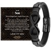 VGWON To My Son Bracelet from Mom Son Gifts from