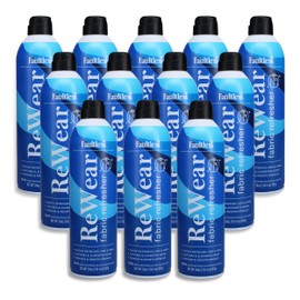 ReWear Fabric Refresher Multipack (12-Pack) - Full-Size 20 oz. Bottles for Wrinkle & Odor Removal, Quick-Drying Fabric Care