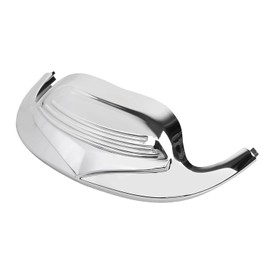 YDLMT Chrome Motorcycle Fender Mudguard Tip Trim Fit for Harley Road King Electra Glide Tri Glide 1980-2013, Heritage Softail 1986-2008