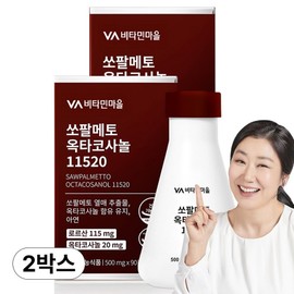 Vitamin Village Saw Palmetto Octacosanol 11520 45g, 90 tablets, 2 units / 비타민마을 쏘팔메토 옥타코사놀 11520 45g, 90정, 2개
