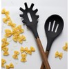 Country Kitchen Non Stick Silicone Utensil Set with Rounded Wood