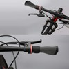 TOPCABIN Bike Grips 2PCS 90mm Length Bike Handlebar Grips Short