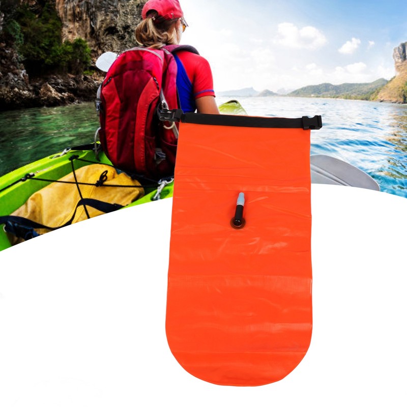 Swimming Buoy Outdoor Surfing Beach Waterproof PVC Inflatable Swimming Storage