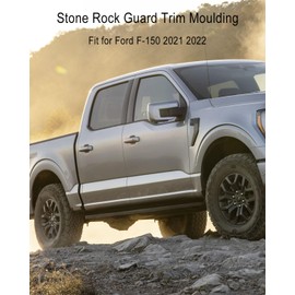 Vaticas LH/RH Side Rear Body Stone Guard Replace ML3Z-99292A23-CA ML3Z-99292A22-CA Fit for Ford F-150 2021 2022 Trim Guard