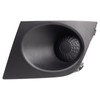 TRQ Front Left Fog Light Hole Cover Black Drivers Side