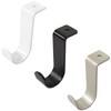 Kowibcl Curtain Rod Brackets for Ceiling-Mounted, Drapery Rod Holder for