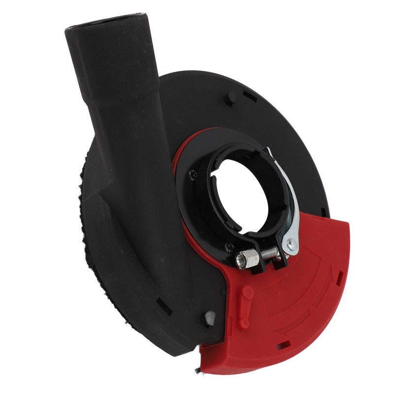 5 In Power Grinding Dust Shroud Iron PA66 Red Black