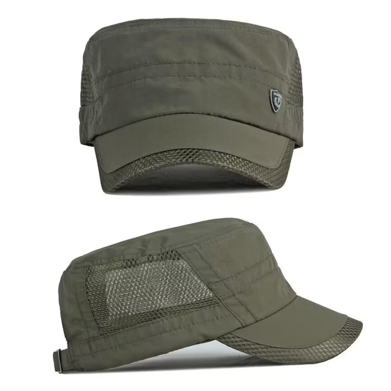 LOJAX Men's Work Cap, Summer Cool Mesh Work Cap, Light