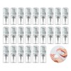 INCETUE 24 Pcs Small Foam Pump Bottles, 30ml Travel Lash