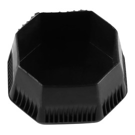 Laroal Black Tennis Racket Back Cover Tennis Accessories Racket Handle Back Bottom Cover Plastic Tennis Racket Butt Tennis Racket End Cover For Daily Tennis Racket Maintenance