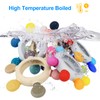 Arudyo Baby Teething Toys Silicone Teethers BPA Free Silicone Rudder