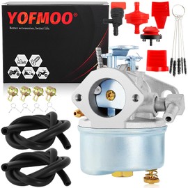 YOFMOO 640298 OH195SA OHSK70 Carburetor Compatible with Tecumseh 5.5HP 7HP 4-Cycle 2-Stage Snowblower Craftsman Toro 38571 38575 38576 38577 CCR 6053 Snowthrower Ariens 932036 932504 ST524 50666