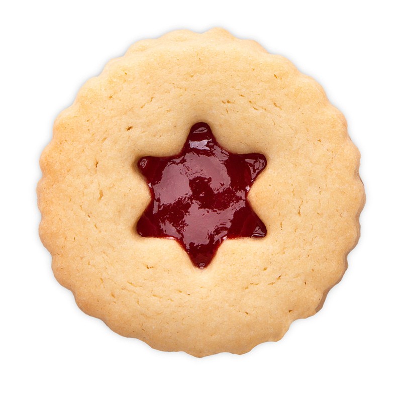 Städter 954121 Spitzbub Star Linzer Cookie Cutter Plastic