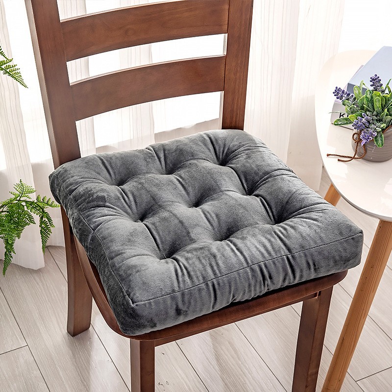 Dining Chair Cushion Square Seat Pad for Tatami Student Dormitory