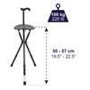 KMINA PRO - Cane Chairs for Adults (Height Adjustable Handle),
