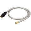 KVK Z414804 Bathroom Shower Hose Black 3.3 ft (1.1 m)