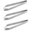 3Pcs Fish Bone Tweezers Stainless Steel Fish Bone Remover Tongs