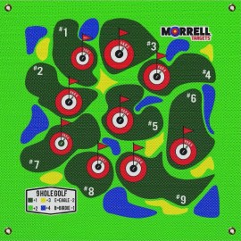 Morrell Golf Polypropylene Target Face with Grommets and Self-Healing