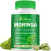 etheray Moringa Capsules, Pure Moringa Powder 800mg per Serving -