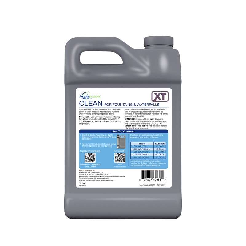 Aquascape Clean Fountain Water Treatment for Smart Pond Dosing System