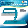 U.S. Pool Supply Hand-Held and Pool Pole Attachment Scrub Brushes