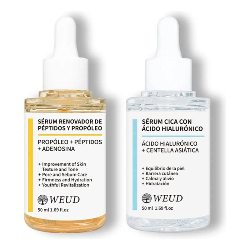 Esencia Hidratante Reparadora 50ml*2 Para El Cuidado Facial Normal Día/noche