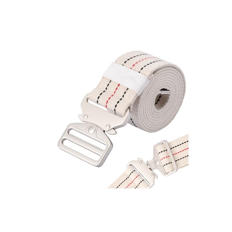 Upgraded Transfer and Gait Belt with Alloy Buckle - 60