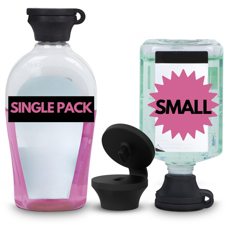 Empty Pump Bottles (Black, Small)