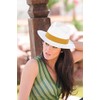 Gamboa Panama Fedora Yellow Hat Ribbon Band
