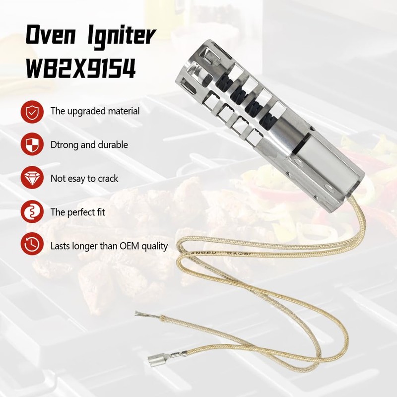 GE Hotpoint Kenmore Oven Igniter WB2X9154 300259 WB00X6640 120V 3.5"