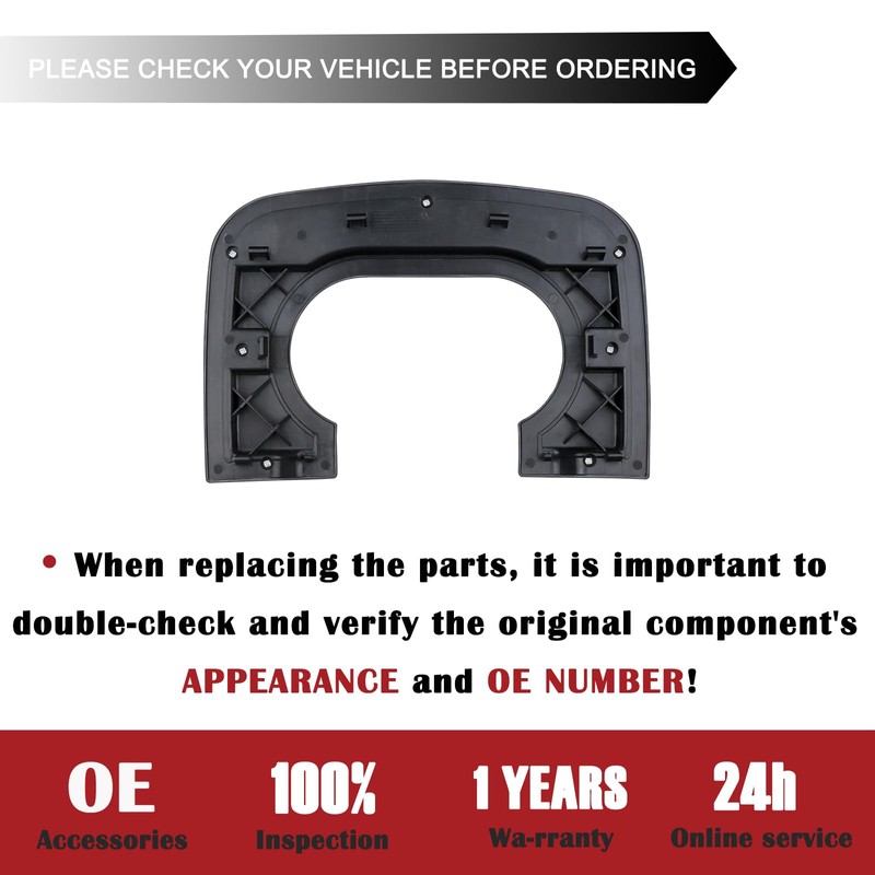 Center Console Cup Holder Replacement Pad Compatible with 1997-2003 Ford