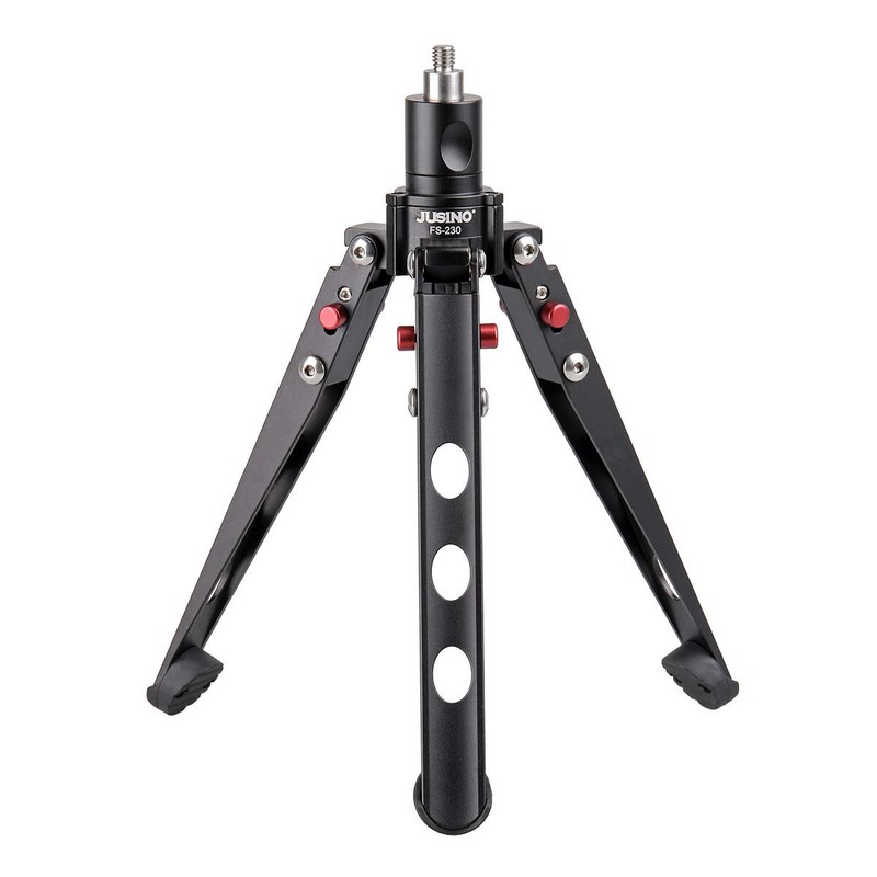 Very stable Justino stand spider for monopods with lockable ball