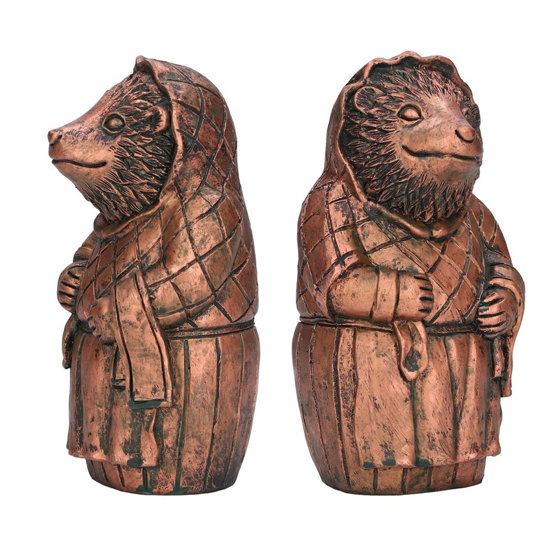 Hedgehog Garden Statue Hedgehog Shape Cute Appearance Resin Material Hedgehog