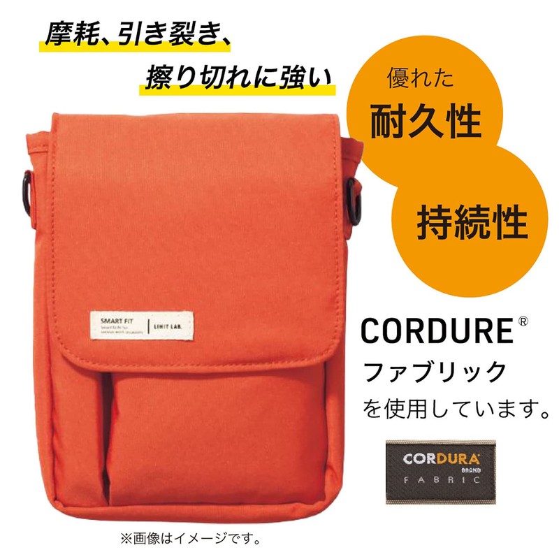 Lihit Lab Smart Fit A7574-24 Carrying Pouch, Polyester, A6 Size,