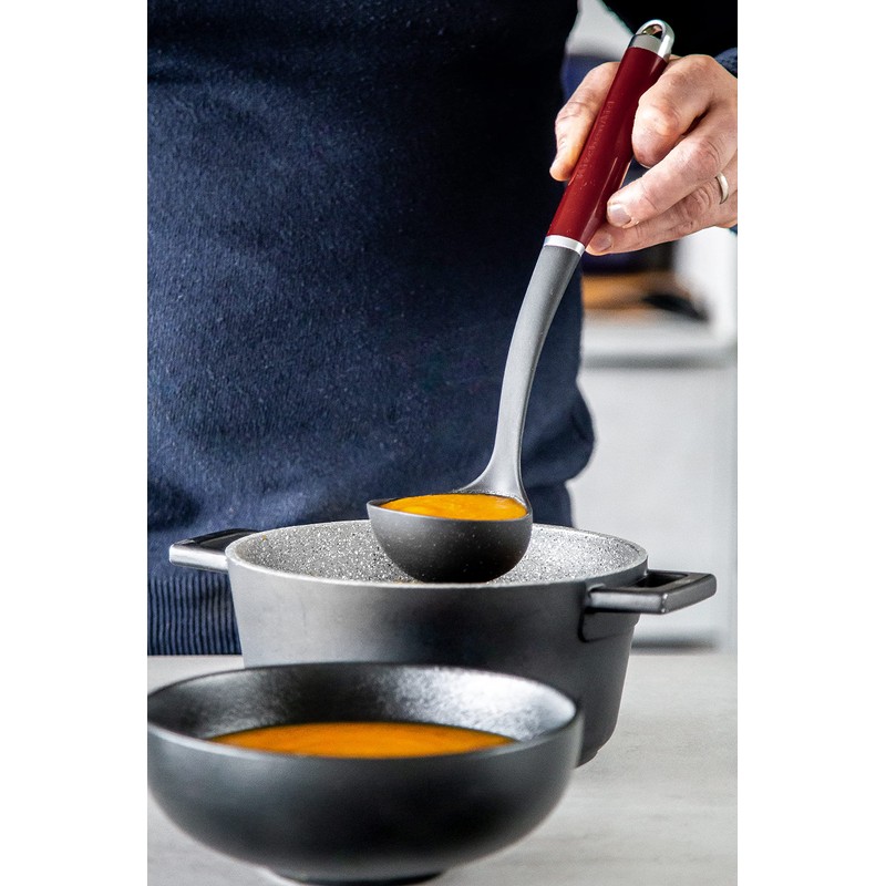 KitchenAid Core Ladle, Empire Red, 13 inch, KAG006OHERE, DX244