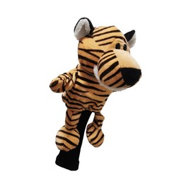 SHABIER Plush Novelty Animal Golf Driver Head Cover for 460cc Head Club (Tiger)