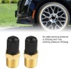 KIMISS Car Tire Inflating Valve, 2Pcs 1/8" NPT MPT Car