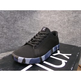 Flux Women Adapt Trainer Black Camo Barefoot Athletic Knit Shoe Sneaker Size 6.5