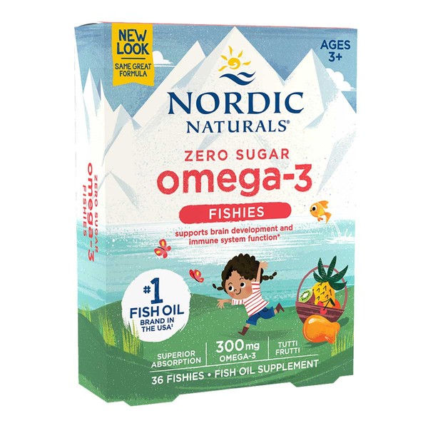 Nordic Omega-3 Fishies - 36 jellies
