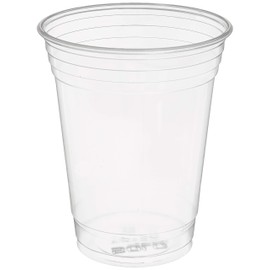 SOLO Cup Company TP16D-1 Solo TP16D 16 oz Plastic Ultra Clear Cold Drink Cup (1 Pack of 50), 50 Count (Pack of 1)