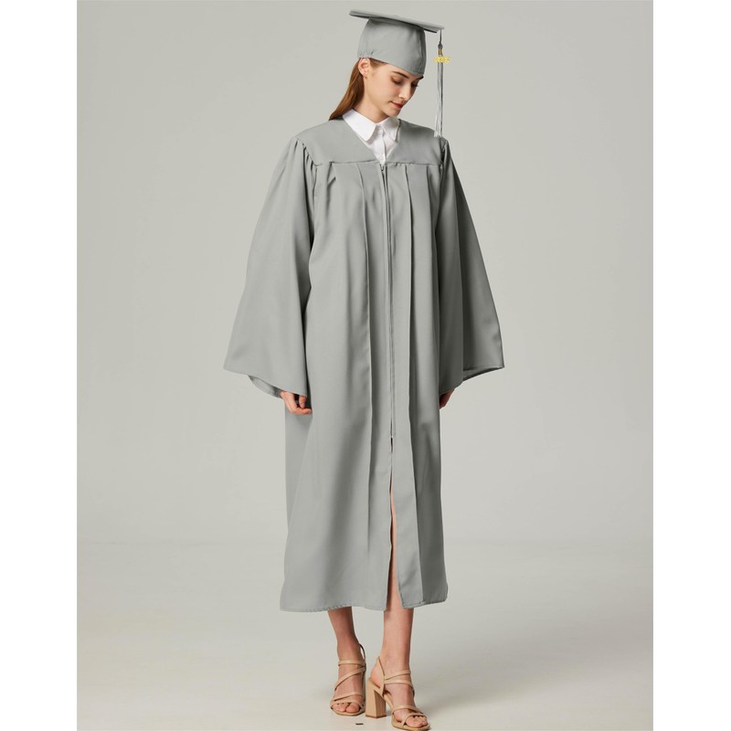 MyGradDay Unisex Matte Graduation Cap and Gown 2026 Set Bulk